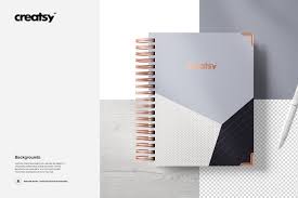 Download Wire Bound Planner Mockup Set On Behance