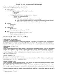 Two questions on people's demographic, five questions on homelessness and last question being optional feedback or experience. Sample Writing Assignments For Wi Courses