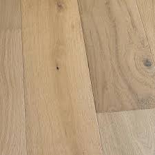 Hardwood flooring may be made of a solid piece of wood or it may be engineered with several layers of plywood 2 beneath a hardwood veneer 3. Malibu Wide Plank French Oak Delano 3 8 In T X 6 1 2 In W X Varying L Engineered Click Hardwood Flooring 23 64 Sq Ft Case Hdmrcl234ef The Home Depot