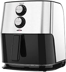 There is an outlet right above the normal cabinet so there is electric in the area. Amazon Com Kitchenup 6 8 Quarts Fryer Oven 1700w Oilless Cooker With Detachable Dishwasher Safe Basket And Easy Use Knobs For Roasting Air Frying Reheating And Dehydrating Xl Silver Black Appliances