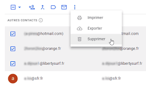 Dans la barre de navigation, cliquez sur personnes. Supprimer Un Contact Dans Gmail