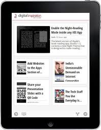 Publish Your Blog As A Magazine With Google Currents Digital Inspiration Apple Books Reading Themes Any App