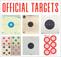 sources for official shooting targets for many disciplines daily bulletin