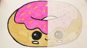 Kawaii Donut Buntstift Vs Filzstift Diy Niedlichen Doughnut Mit Kraftigen Und Blassen Farben Youtube Malen und zeichnen begeistert kinder und erwachsene gleichermaßen.