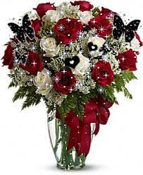 Beautiful colorful tulips happy birthday sister gif. Bouquet Gif Gfycat