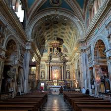 Chiesa di San Carlo Borromeo in Turin, Piedmont is the western twin of an  iconic pair of churches standing at the southern end of Piazza San Carlo.  Turin underwent a significant urban