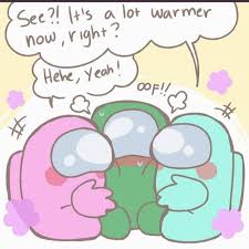 Cute Among Us Part 2 In 2020 Cute Comics Cute Animal Drawings Kawaii Dark Jokes