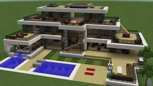 With three levels and sturdy supporting pillars, the rural house looks big. Minecraft Cool House Ideas Novocom Top