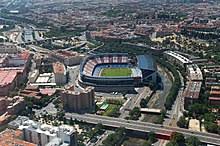 Whilst smaller than the stadium of city rivals real madrid the atletico madrid stadium is both more modern, having been constructed in 1966 and cheaper to get in to. Estadio Vicente Calderon Wikipedia
