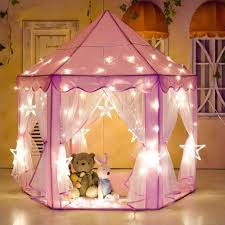 Tents For Kids Princess Castle Play House For Girls Ns Wq133bu Blue Outdoor Indoor Portable Kids Children Play Tent For Girls Boys Birthday Gift Including Le Kids Play Tent Childrens Tent Kids