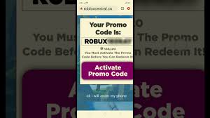 Check spelling or type a new query. I Went To The Robloxcentral Co And Theres A Glitch To See A Promo Code For Robux Zoom Your Phone Youtube