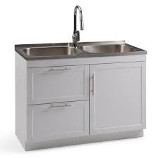Hennessy 23 6 X 19 7 Freestanding Laundry Sink With Faucet Laundry Cabinets Sink Utility Sink