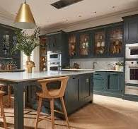 Contemporary Green Shaker Kitchen | Tom Howley