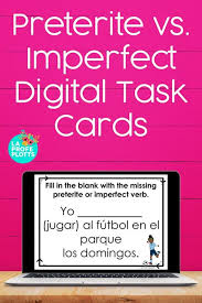 Preterite Vs Imperfect Digital Activity In 2020 Im Not Perfect Digital Activities Spanish Grammar Activities