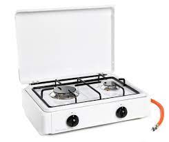 Zum anschluss einer gasflasche an einen campingaz gasgrill werden ein schlauch mit einer länge von 80 cm und ein regler 30 mbar benötigt. 2 Flammiger Propan Haushaltskocher Gaskocher Kaufland De