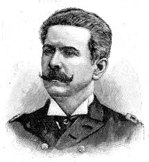 Image of Doctor Heinrich Ludwig Wolf (1850-1889). Engraving by E. Gimeno,  19th