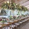 A wide variety of hanging wedding centerpieces. 1