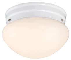 Unbeatablesale Westinghouse Lighting 6107200 6 87 In Led Flush With Frosted Fluted Glass 44 Brushed Nickel Rakuten Com