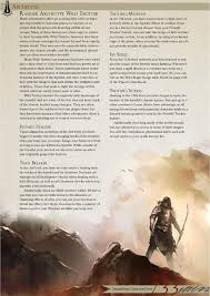 Grimmdark Book Of Fairy Tales Wild Wild Trotter Ranger By Strider T Dnd 5e Homebrew Dnd Dnd Classes