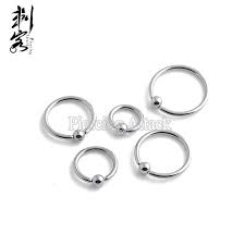 Min Order 10 Free Shipping Body Piercing 18 Gauge Captive Rings Mixed Sizes