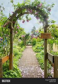 Not only will they make getting from a to b a joy, but they will allow you to admire (and reach) all aspects of your garden, too. English Cottage Garden Image Photo Free Trial Bigstock