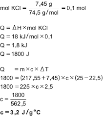 Maybe you would like to learn more about one of these? Https Roboguru Ruangguru Com Question Dalam Kalorimeter Sederhana Kapasitas Kalornya Diabaikan Dilarutkan 7 45 G Kcl Ke Qu 78h4fo8p
