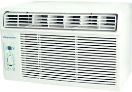 It is really unsightly and i want to hide it with a shrub. Heating Cooling Air Quality 10 000 Btu Window Mounted Air Conditioner With Follow Me Lcd Remote Control Home Kitchen
