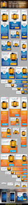 Mobile App Banner Ad Set Banner Ads Banner Ad Sizes Adwords Banner