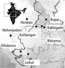 In total, more than 1,052 cities and settlements have been found, mainly in the general region of the indus river and its tributaries. Indian History Through Map Part R Self Study History