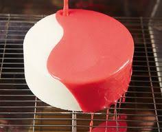 Whipped Cream Tart With Red Chocolate Mirror Glaze From Basic Tarts By Christophe Declercq Debic Com Mirror Glaze Recipe Glaze For Cake Mirror Cake