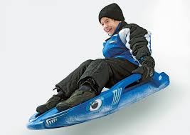 Mit einem modernen bob schlitten aus kunststoff macht die abfahrt besonders viel spaß. Schlitten Bob Snow Shark Rolly Toys Bei Edingershops De