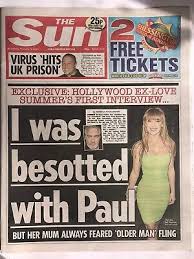 Online companion for the daily free, advertisement supported paper. The Sun Newspaper Uk Wed 12th Feb 2020 Paul Hollywood Ebay