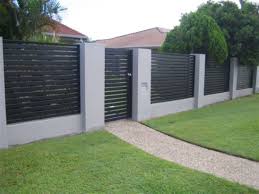 Gorgeous Modern Fence Design Ideas To Enhance Your Beautiful Yard 01 Metalfenceideas Amenagement Devant Maison Cloture Maison Idee Entree Maison