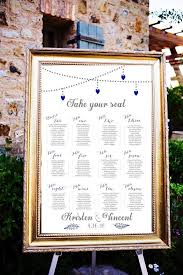 Modern Heart Wedding Seating Assignments Wedding Seating