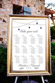 modern heart wedding seating assignments wedding seating