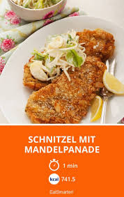 Schnitzel Mit Mandelpanade Rezept In 2021 Rezepte Schnitzel Gesunde Rezepte