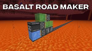 Then build it in your own world! Automatic Basalt Road Maker For Lava Lakes Youtube