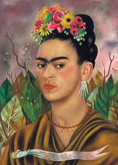 Frida Kahlo Self Portrait - 1000 Piece Jigsaw Puzzle by MasterPieces | Serious Puzzles