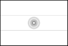 India flag coloring page with regard to encourage cool coloring. India Flag Colouring Page Flags Web