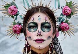 Il est trés simple, rapide et facile à faire soi même :) mes produits de too faced: Les Plus Beaux Maquillages Dia De Los Muertos Elle
