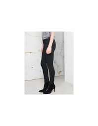 Skinny Cropped Trousers Lily Enduction Black Black