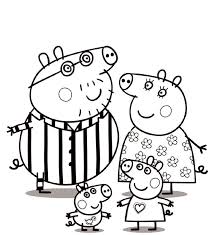 Printable pictures of the cutest pigs family! Peppa Pig Coloring Pages Printable And Free 101 Coloring