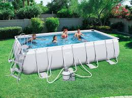 Piscine Tubulaire Rectangulaire Bestway Power Steel 4 88x 2 44x 1 22m C Piscine