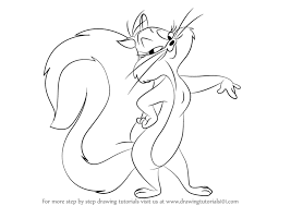 Learn How To Draw Penelope Pussycat From Looney Tunes Looney Tunes Step By Step Drawing Tutorials Cat Drawing Tutorial Drawing Tutorial Cartoon Cat Drawing