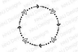 You can copy, modify, distribute and perform the work, even for commercial purposes, all without asking permission. Circle Arrow Heart Wreath Svg Round Graphic By Nnj Designs Creative Fabrica In 2020 Circle Arrow Heart With Arrow Svg