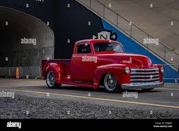 Image result for Light Red 1952 Truck