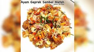 Check spelling or type a new query. Resep Ayam Geprek Sambal Matah Pedas Lezat Pas Ditambah Nasi Hangat Tribun Bali