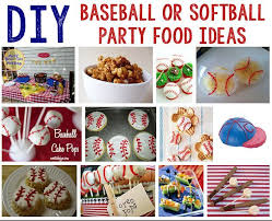 1st Birthday Party Snack Ideas 61 Diy Baseball Birthday Party Ideas About Family Crafts Baseball Birthday Party Softball Birthday Parties Baseball Birthday