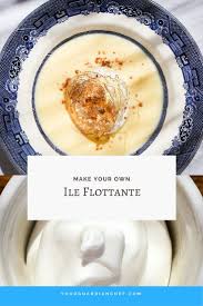The Authentic French Dessert Ile Flottante Recipe Can Be Challenging It Means Floating Is Entertaining Desserts Floating Island Dessert French Cooking Recipes