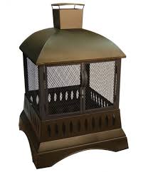 The round fire bowl pit features wide, sturdy legs. City Lights Memphis Black Landmann Usa